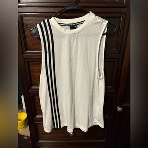 White Adidas Tank